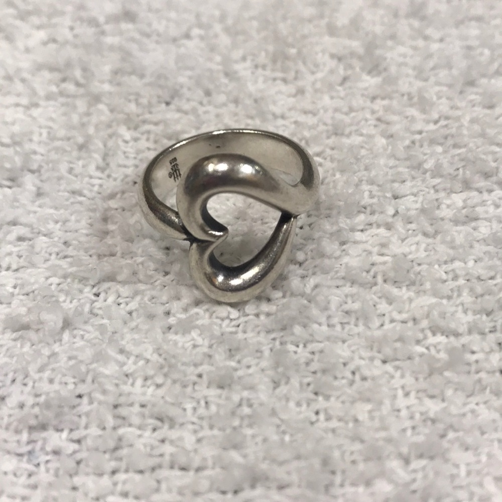 James Avery Heart Ring Retired